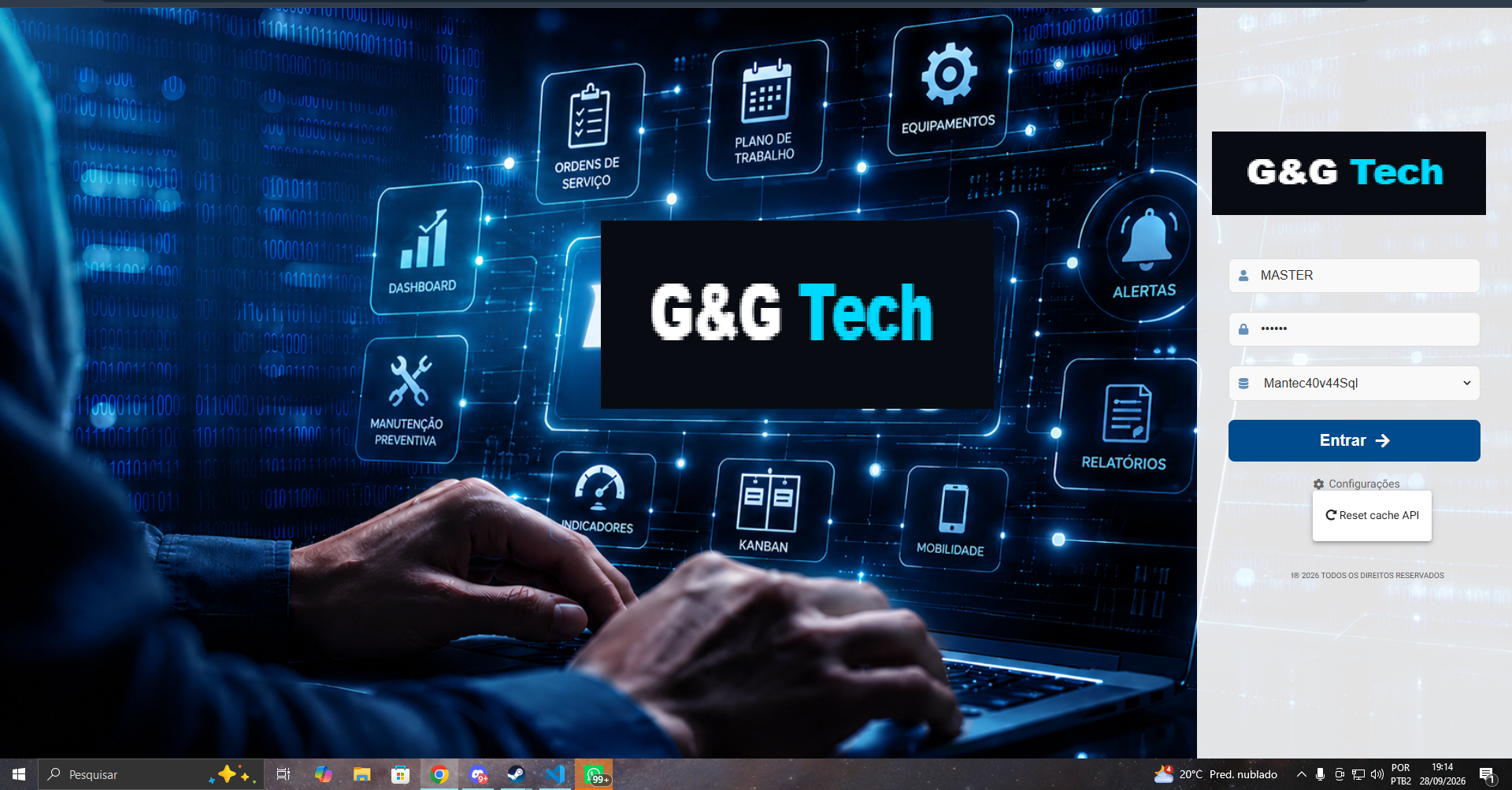 Projeto de otimização de computador